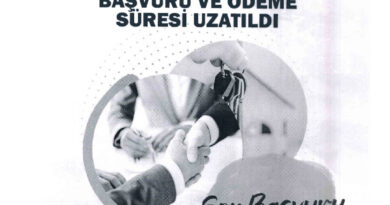Tarım Arazileri ve İmar Barışı Satış İşlemleri (Süre Uzatımı/Duyuru)